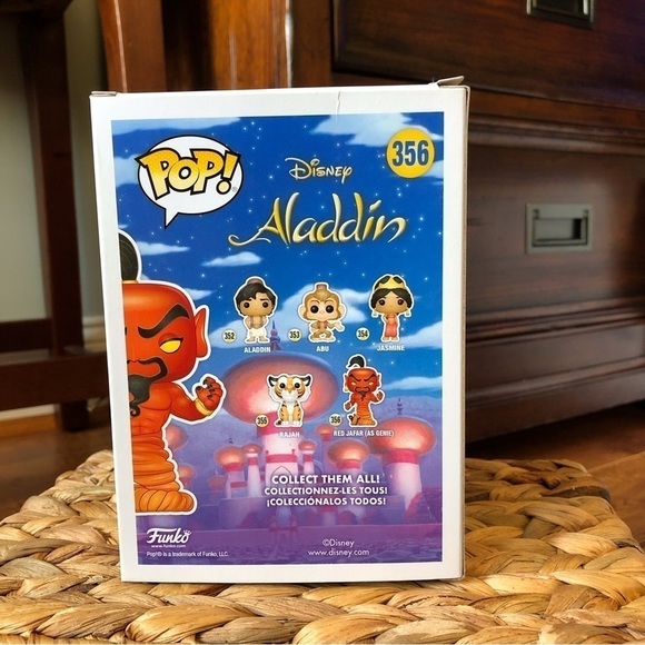 Funko Pop Disney: Aladdin: Red Jafar (as Genie) #356 - Picture 3 of 5